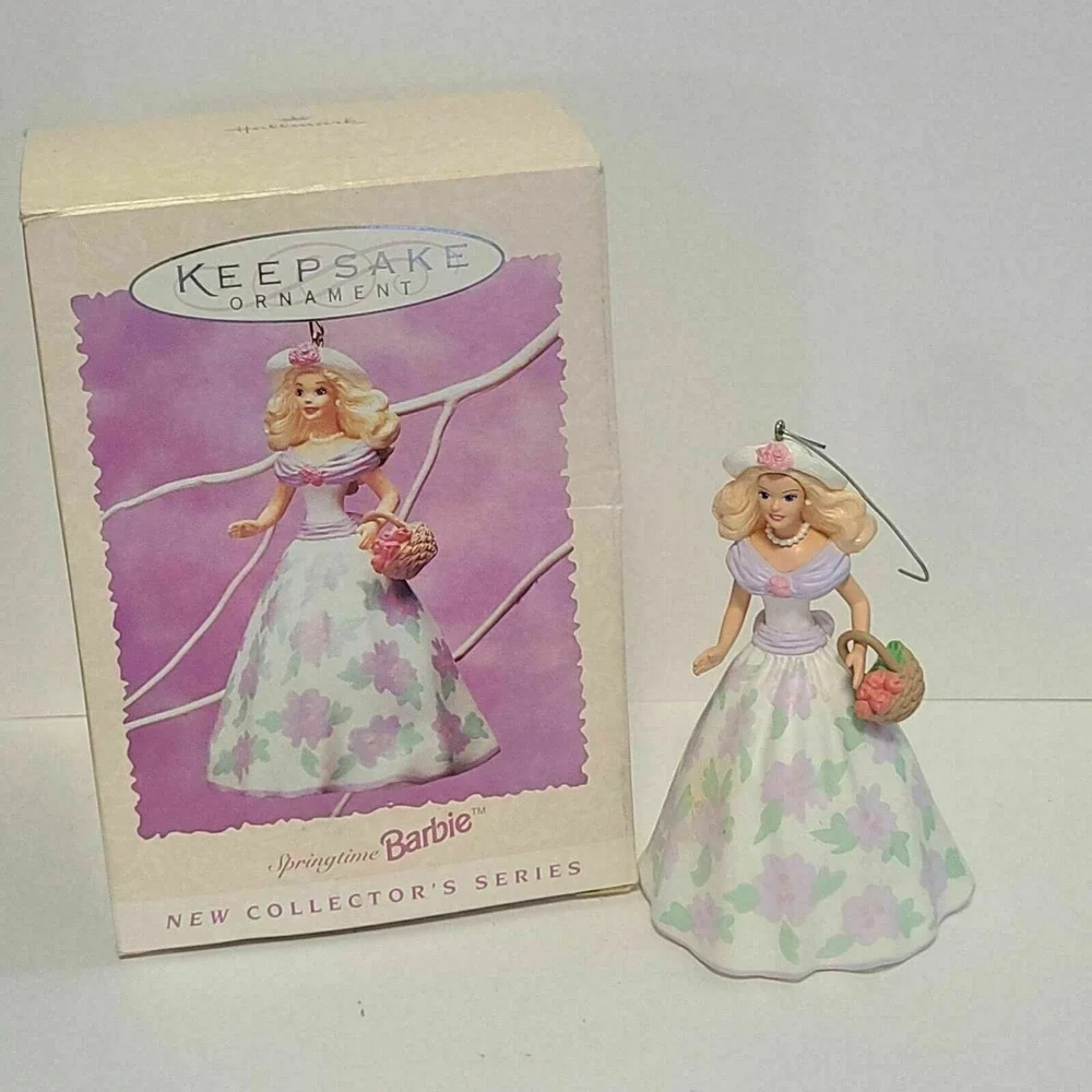 Hallmark Keepsake‎ Springtime Barbie New Collector Series Ornament NIB